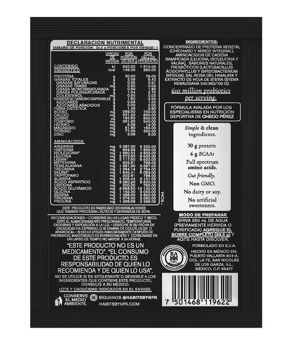 High Performance Vainilla