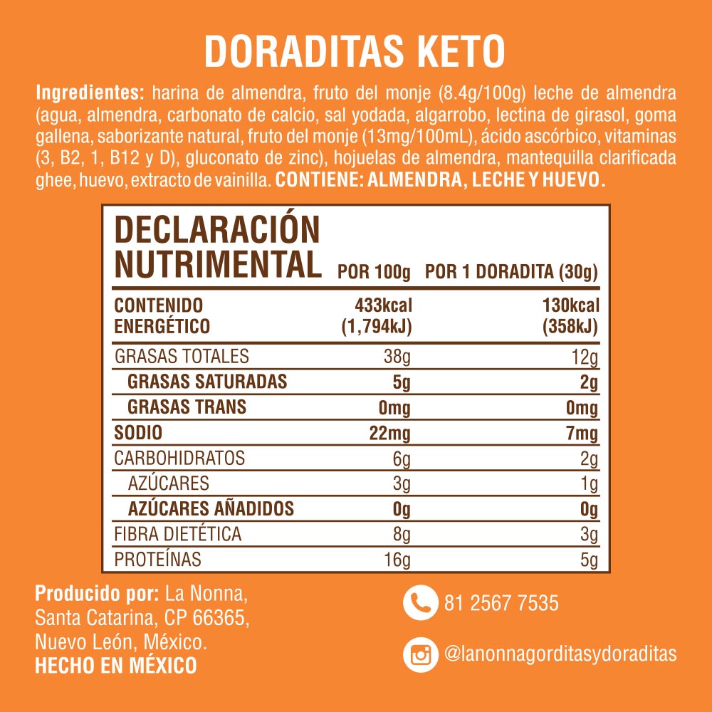 Doraditas Keto
